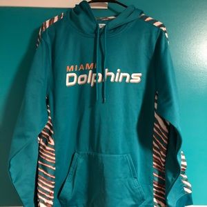 Miami Dolphins Hoodie Size Medium